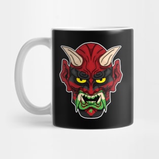 The Great Muta - Red Oni Mug